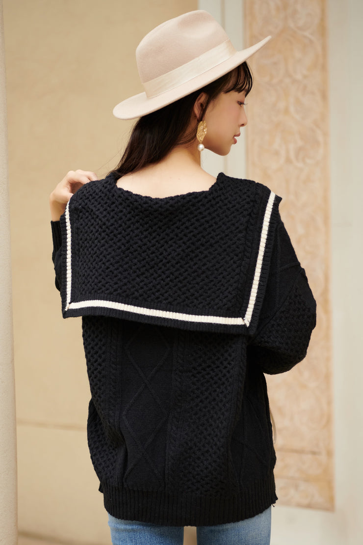 Sailor Knit Sweater【NA/IVO】